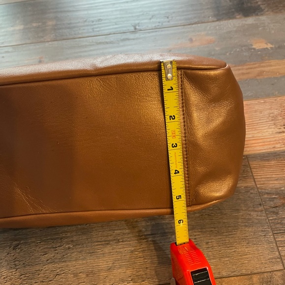 NWT Vintage Coach Parker Pleated Leather Handbag - Picture 11 of 12